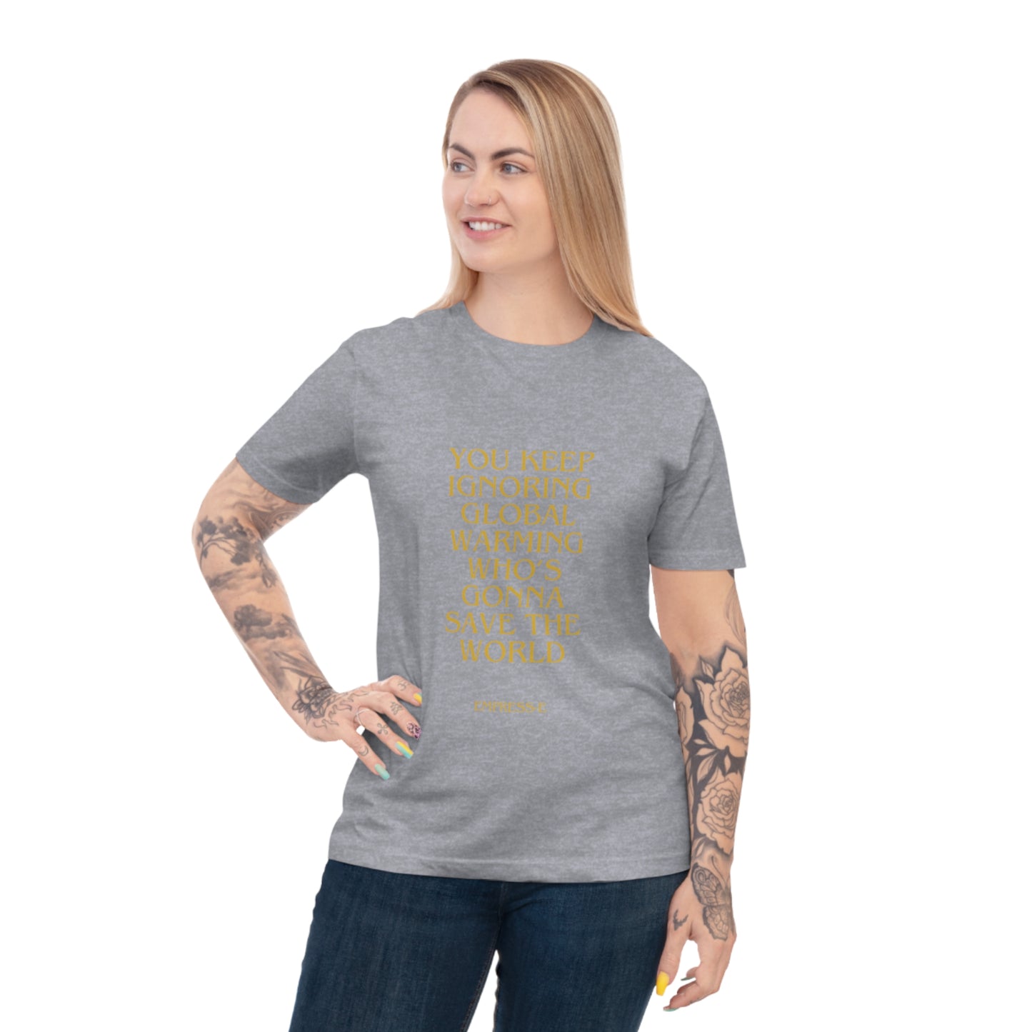 T-Shirt - GLOBAL WARMING TIME IS TICKING