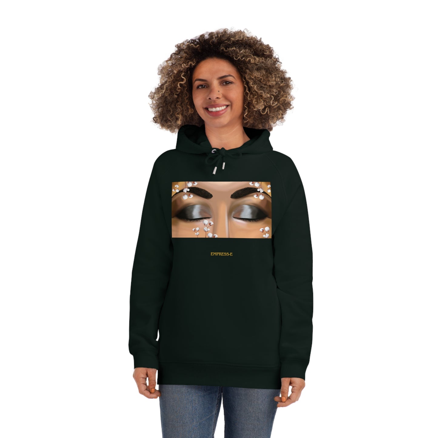Hoodie - Cotton Field Black History Reparations Empress-E Design