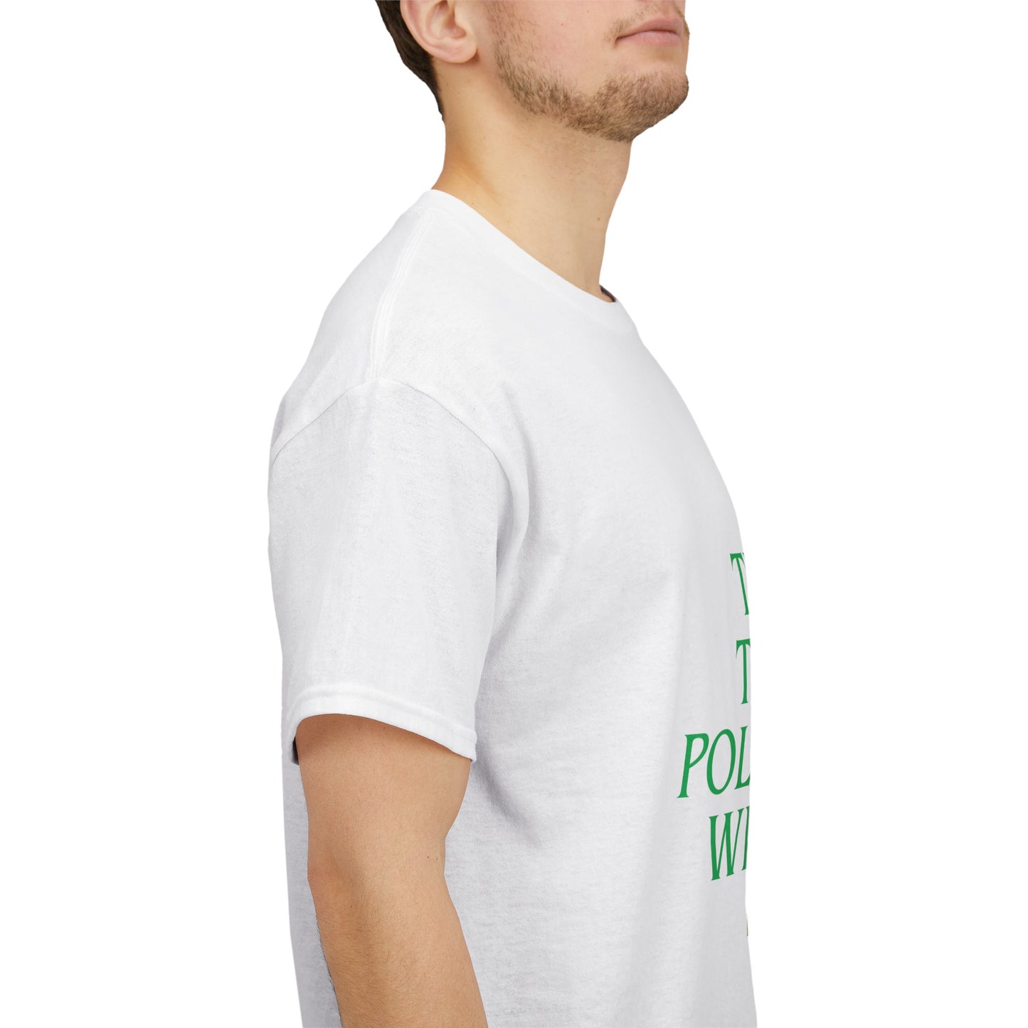 T-Shirt SAVE THE WORLD - GLOBAL WARMING - TIME IS TICKING POLLUTION'S WINNING