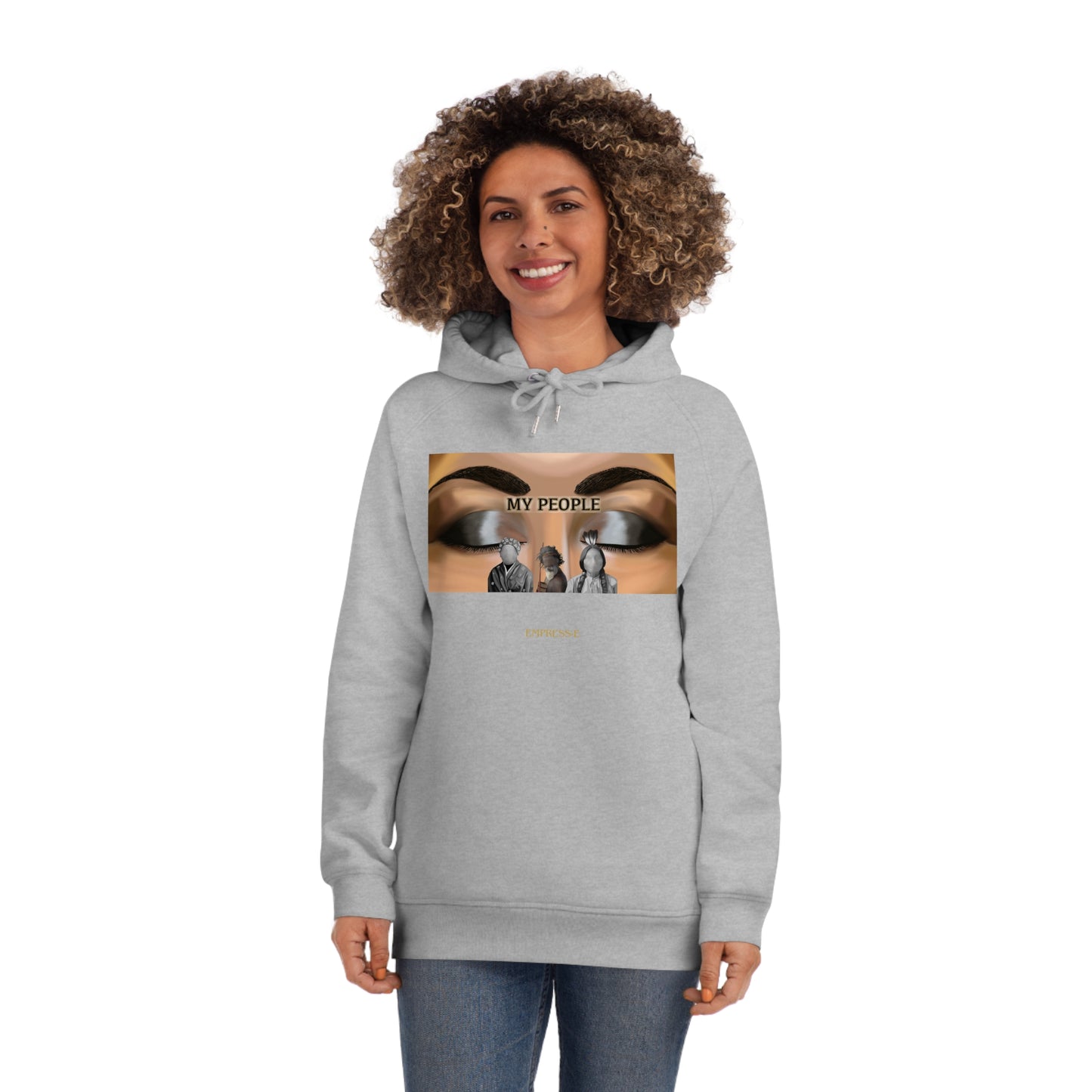 Hoodie - MY PEOPLE REAP REPARATIONS BLACK HISTORY EMPRESS-E