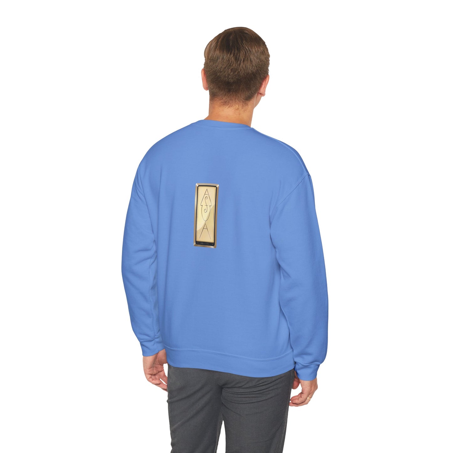 Music Lover Heavy Blend Sweatshirt - I'm Watching You Watching Me Rock Song SHADOO by Empress-E
