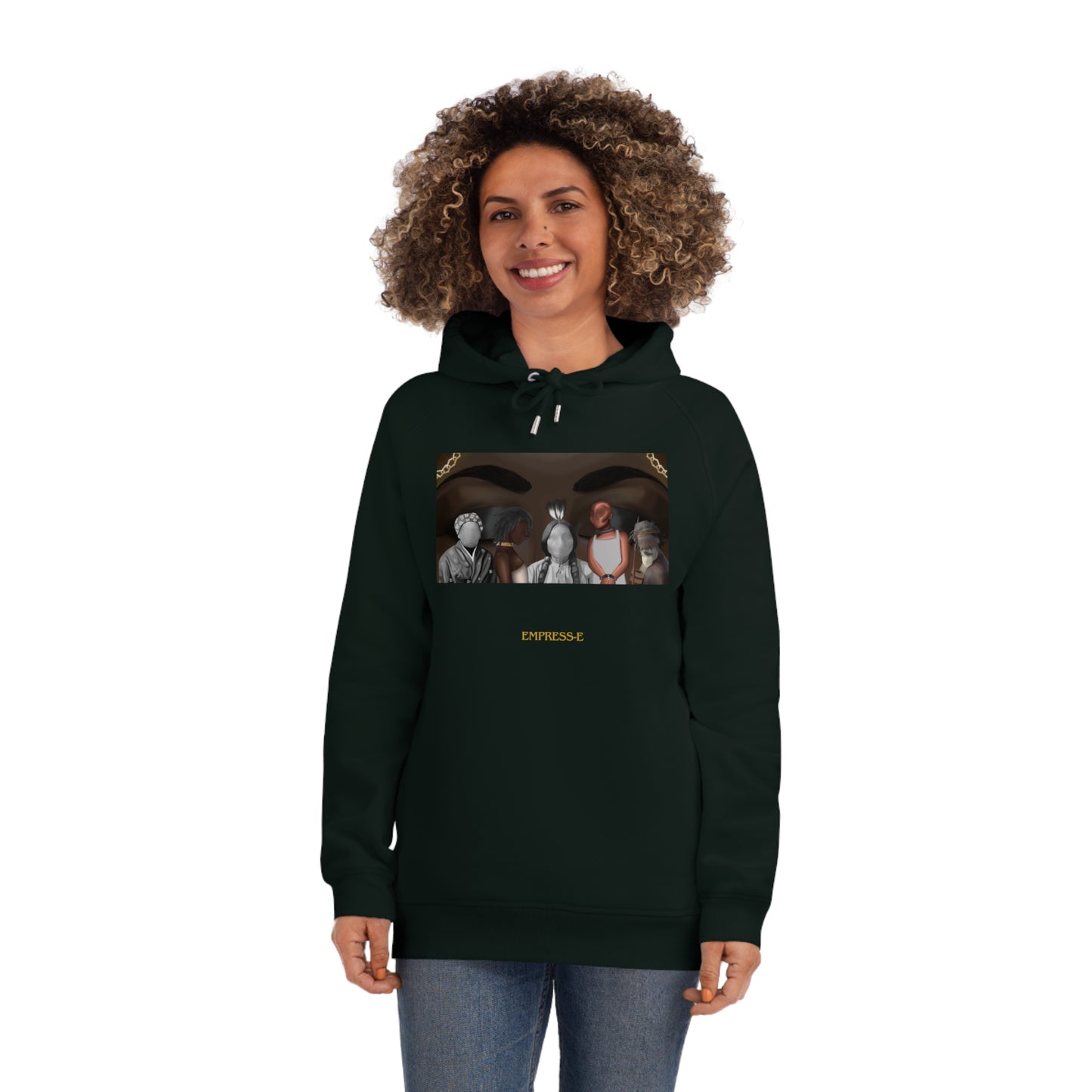 Hoodie - 'Stronger Together My People Reap Reparations EMPRESS-E'