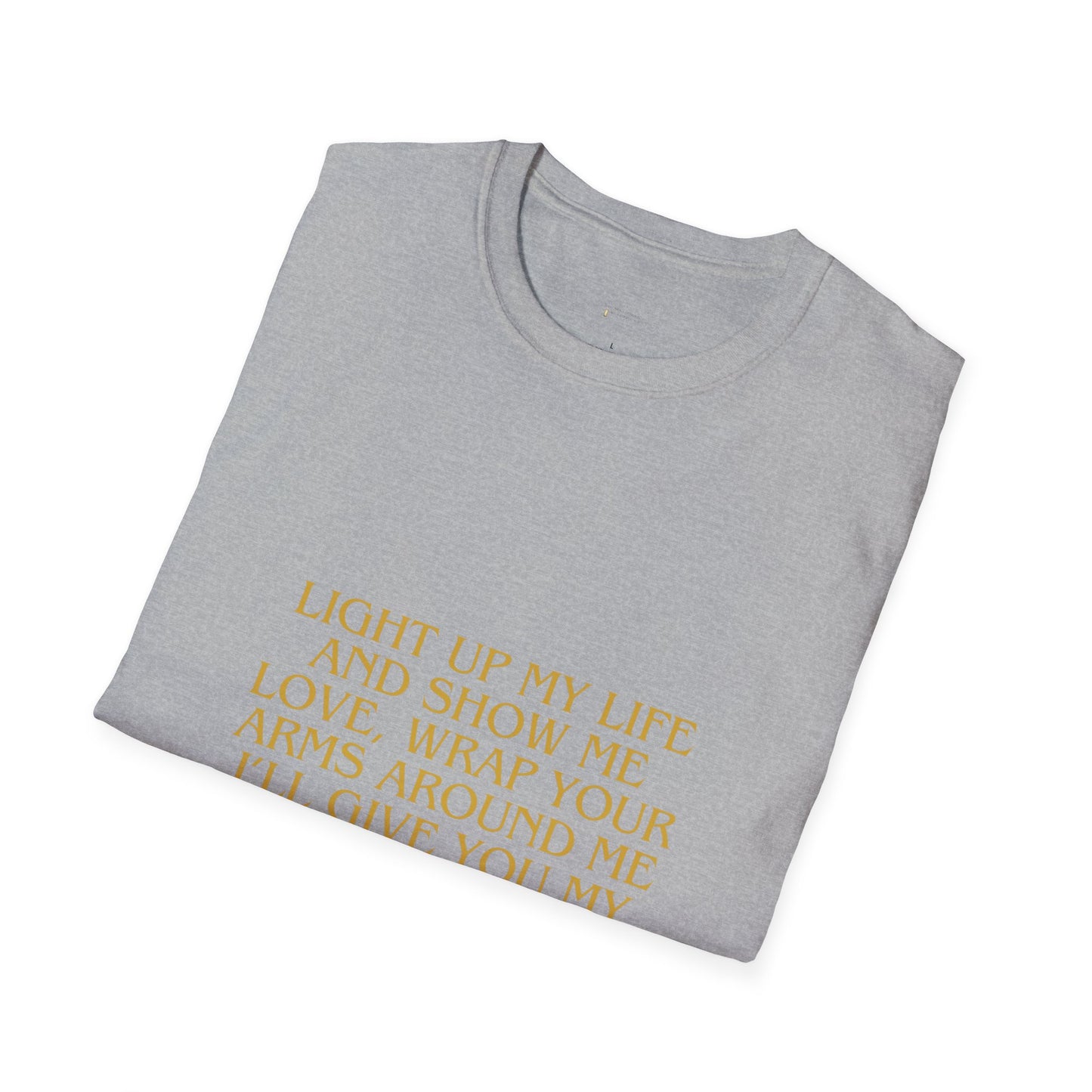Graphic Tee Live Life and Love Unisex T-Shirt