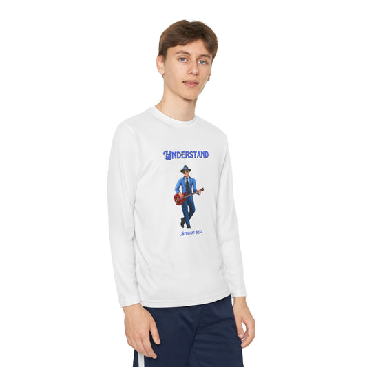 Long Sleeve Tee - UNDERSTAND Peace Song by Stewart Kell