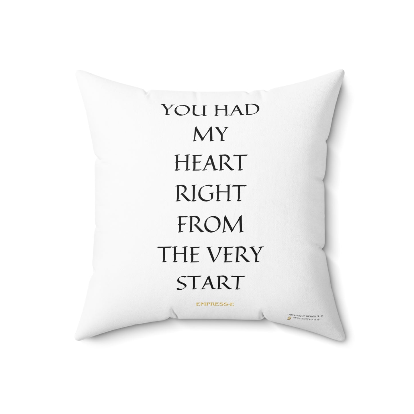 Square Pillow Soulmate Design
