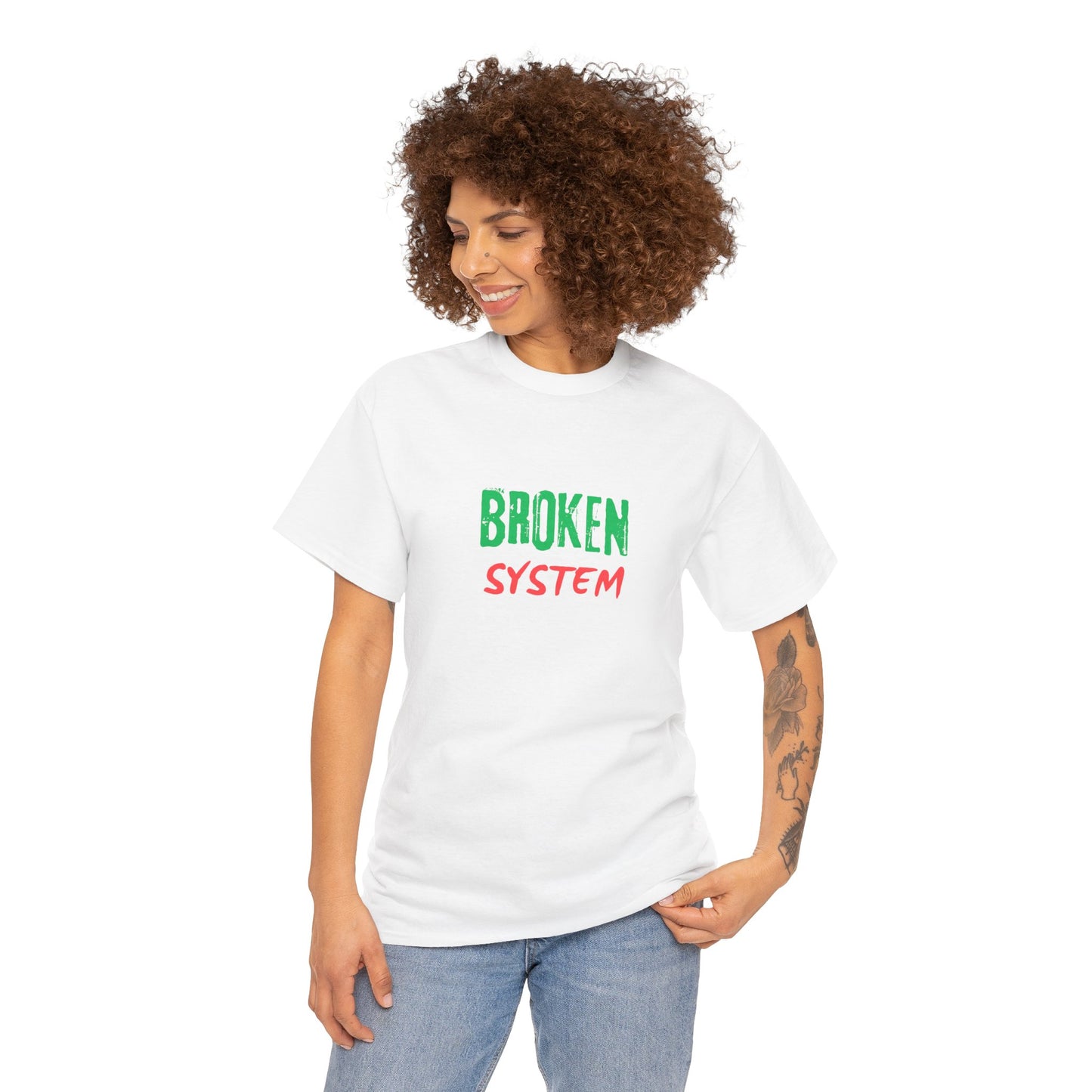 T-Shirt - BROKEN SYSTEM song by EMPRESS-E