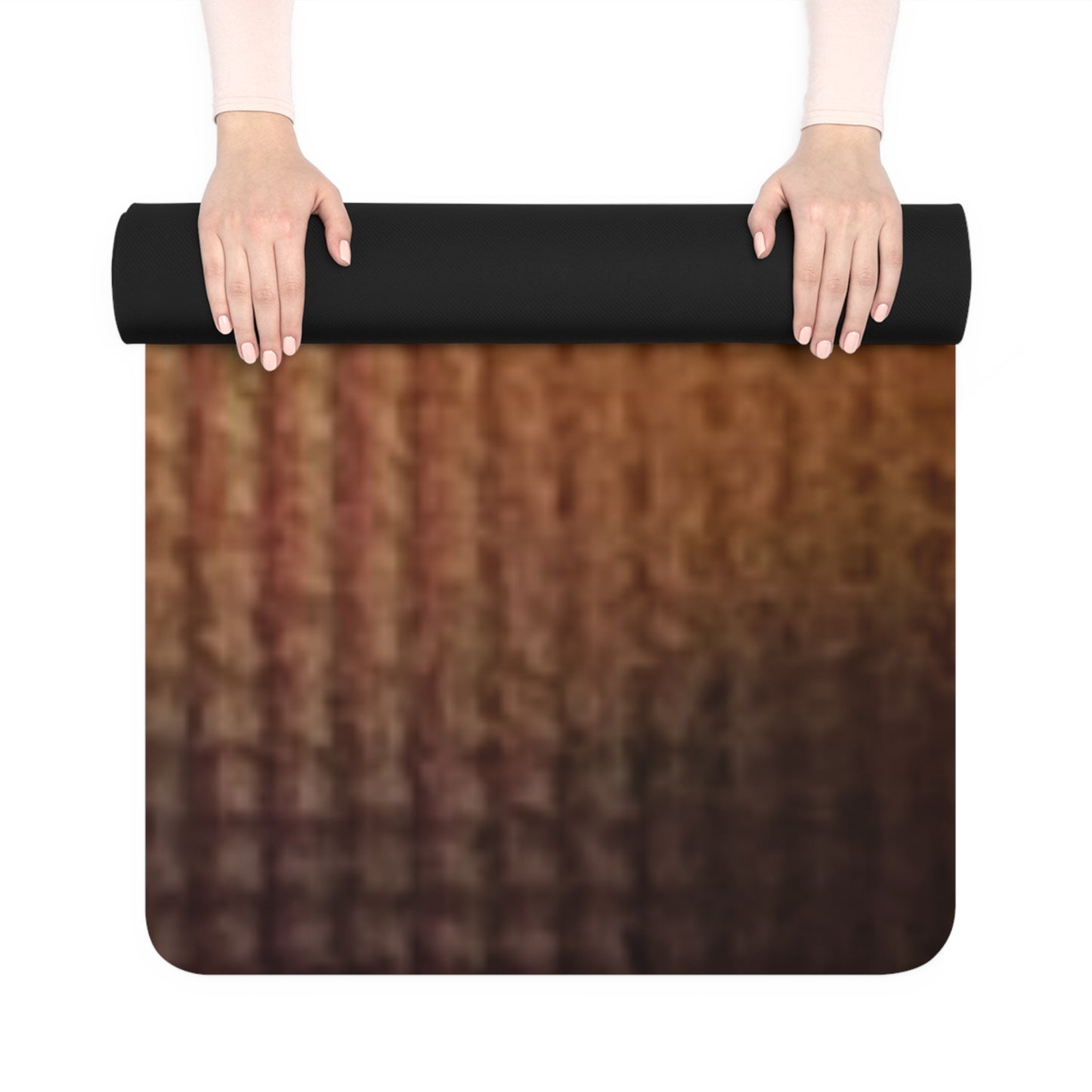 Yoga Mat, LIVE your LIFE and LOVE design, Exercise Mat, Meditation Mat,