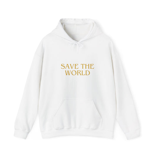 Climate Change Activist Hoodie - SAVE THE WORLD YOU KEEP IGNORING GLOBAL WARMING