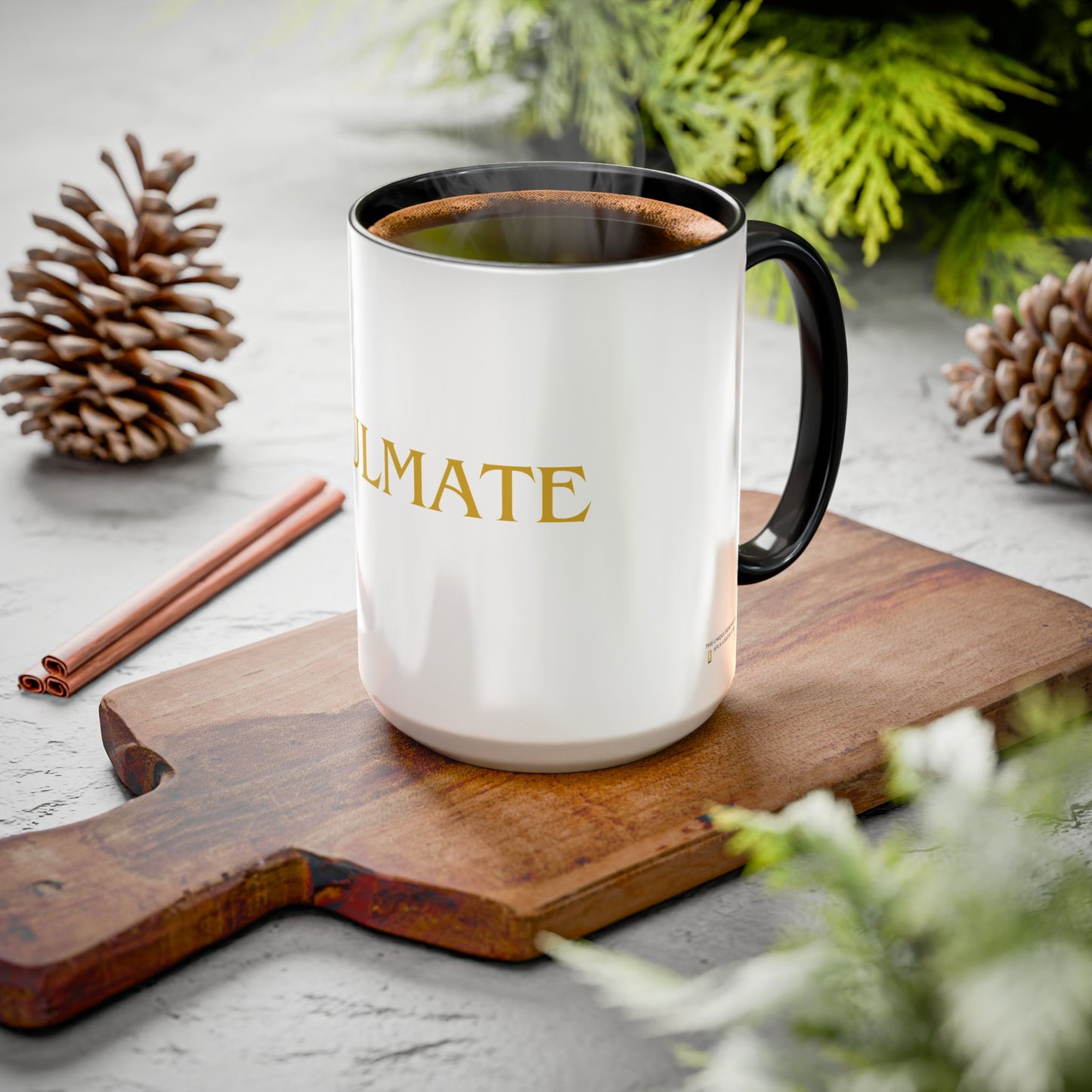 Mug - Colorful 11oz SOULMATE Love Gift for Couples