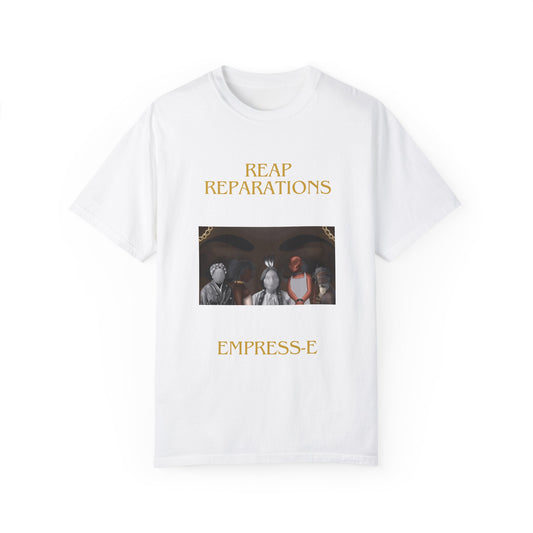REAP REPARATIONS Unisex T-shirt for Black History, Civil Rights,Juneteenth, BLM