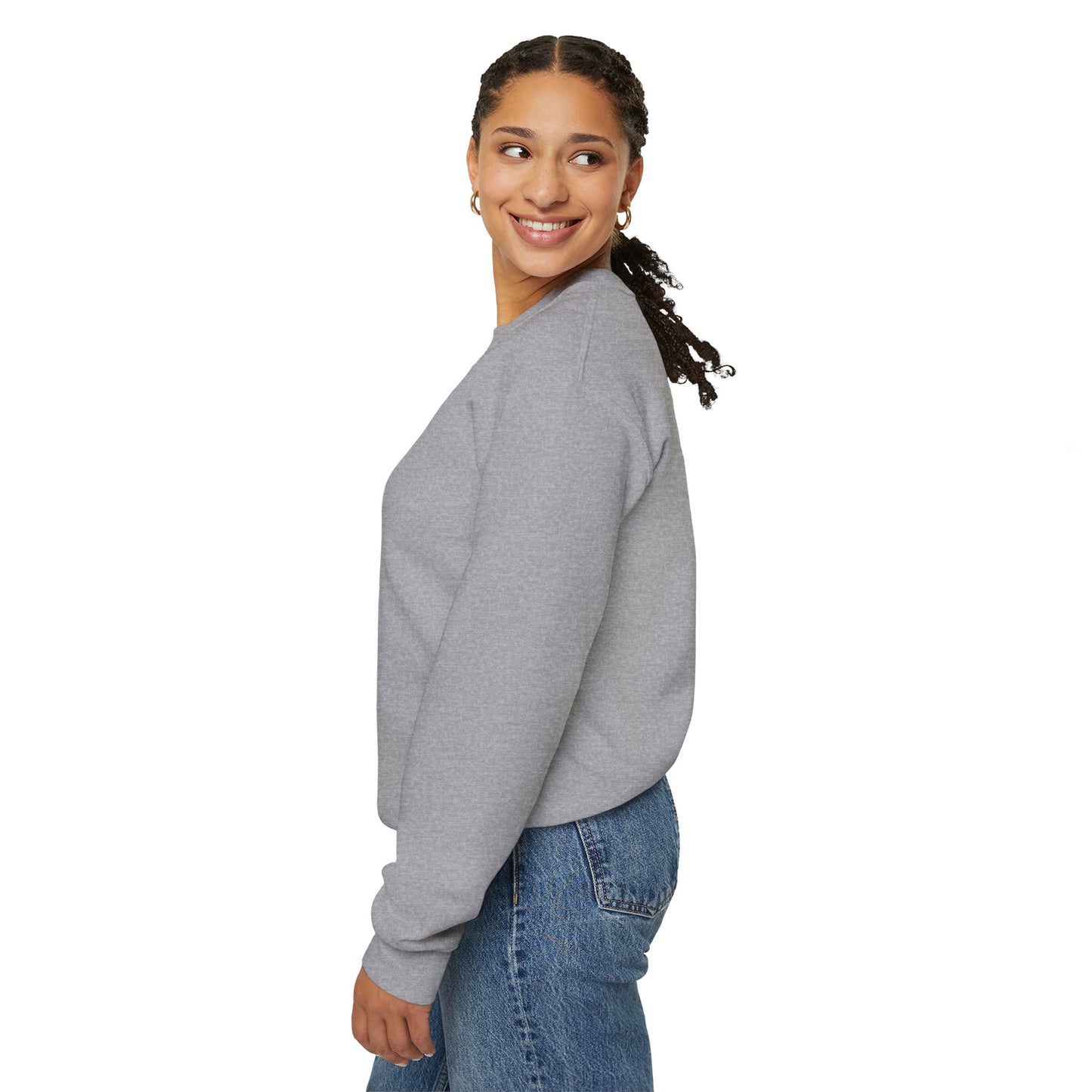 Music Lover Heavy Blend Sweatshirt - I'm Watching You Watching Me Rock Song SHADOO by Empress-E