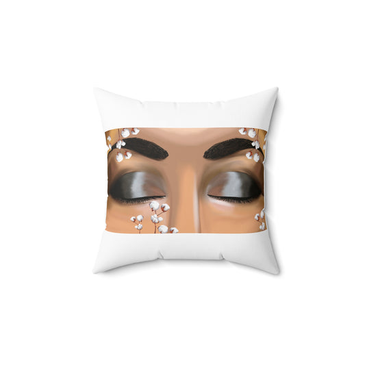 Square Pillow - Beautiful Eye's Design,  Living Room Bedroom Throw Cushion, Gift