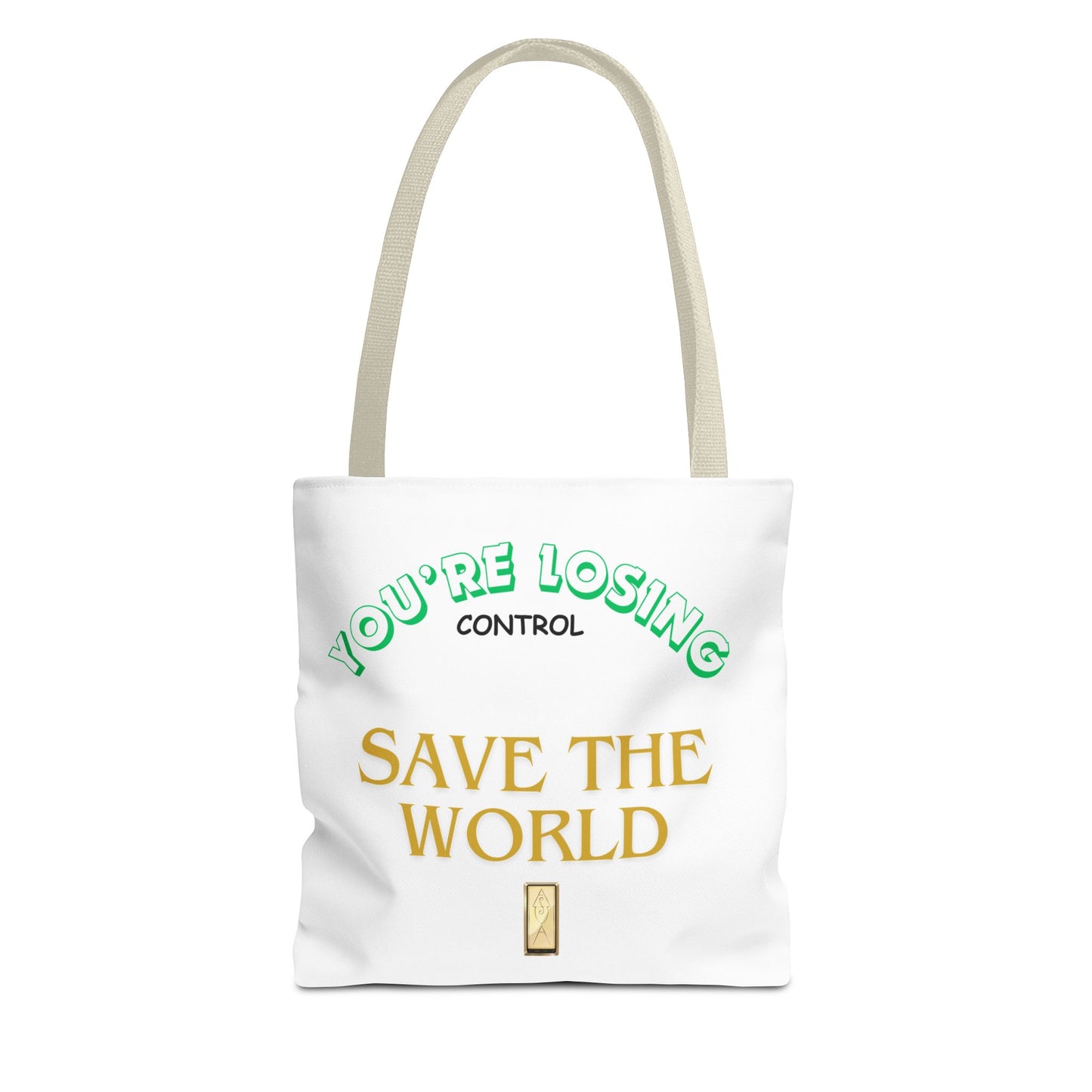 Tote Bag - Save the World Environment Eco-Friendly Shopping Bag