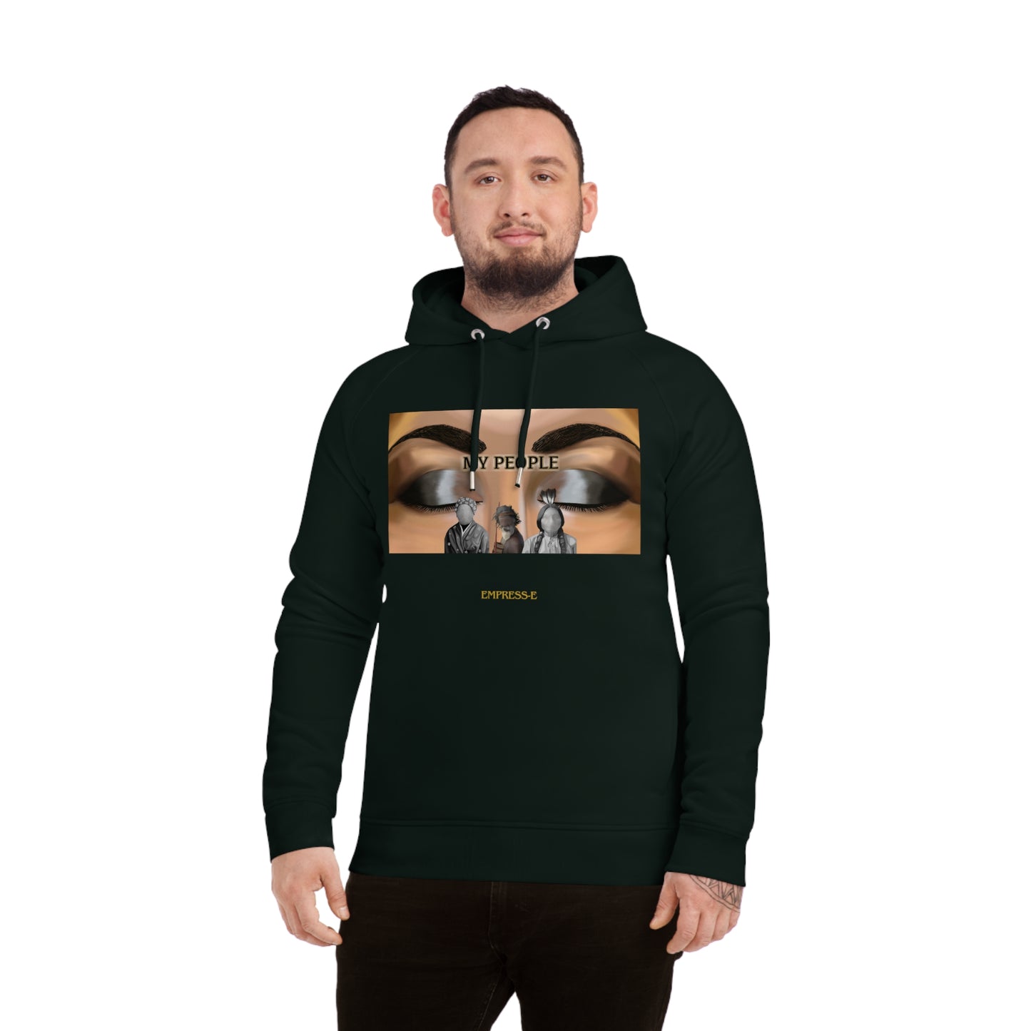 Hoodie - MY PEOPLE REAP REPARATIONS BLACK HISTORY EMPRESS-E
