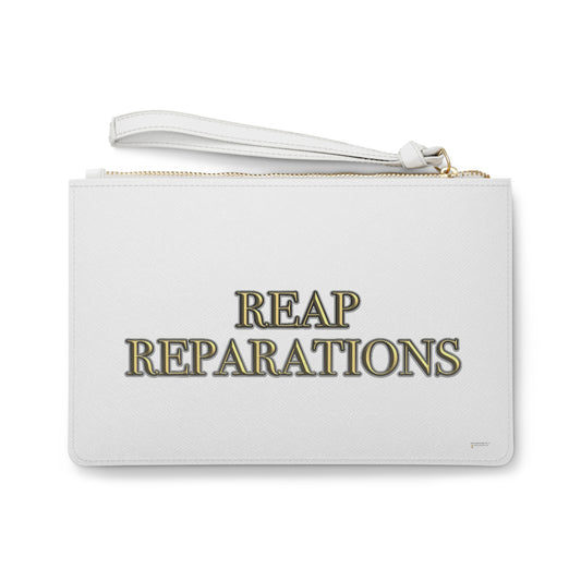 My People White Clutch Bag