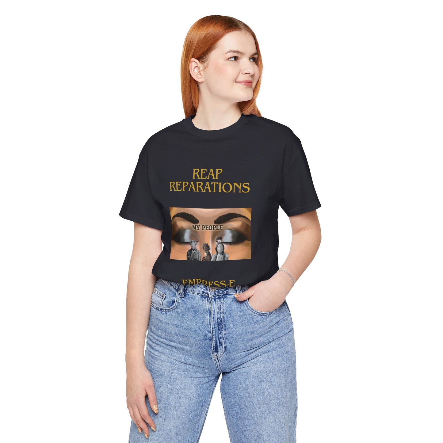 Unisex Tee Black History Indigenous People Reparations T-Shirt