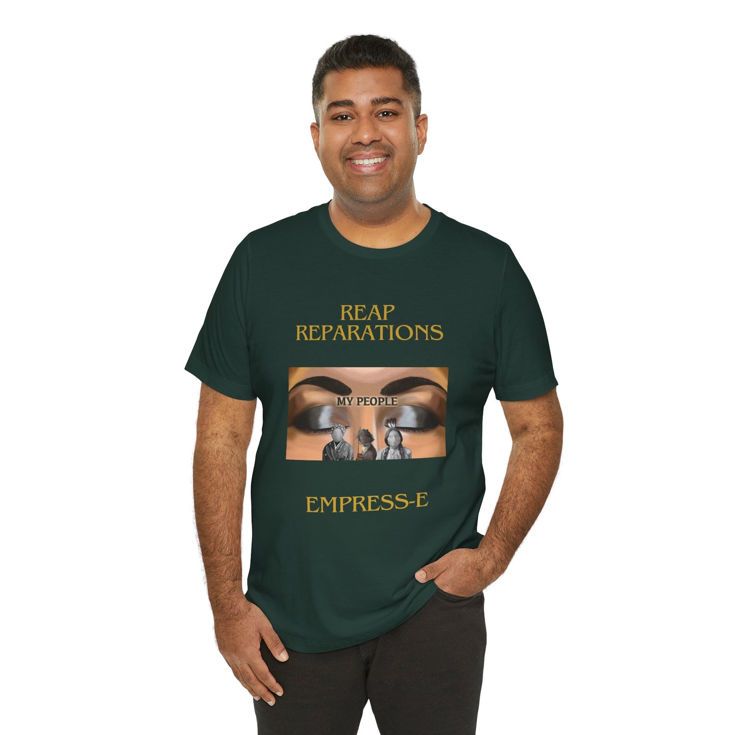 Unisex Tee Black History Indigenous People Reparations T-Shirt
