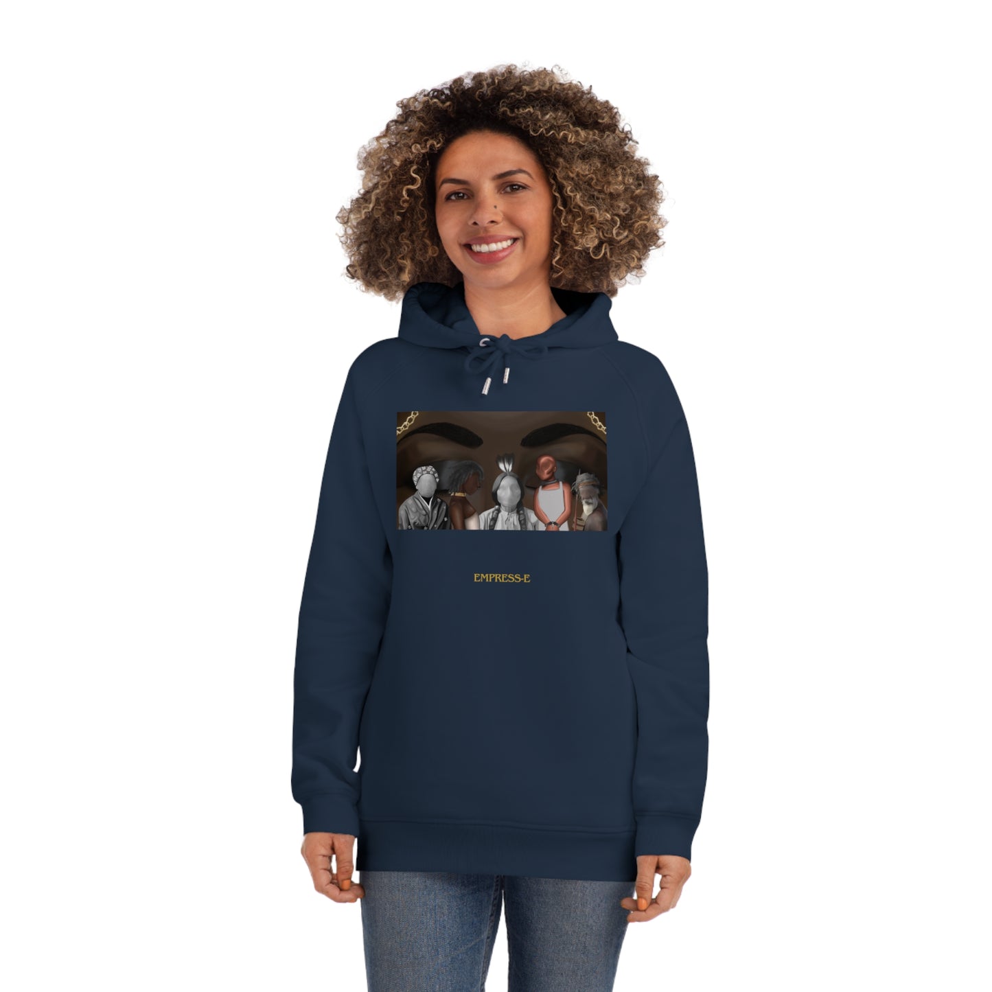 Hoodie - 'Stronger Together My People Reap Reparations EMPRESS-E'