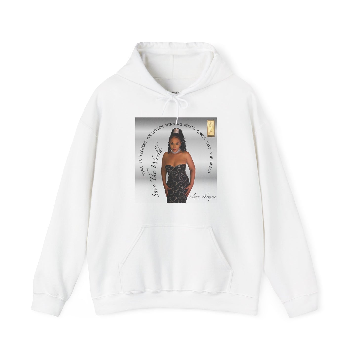 Hooded Sweatshirt - Save the World - Global Warming Awareness