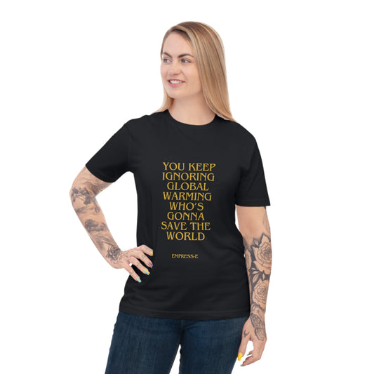 T-Shirt - GLOBAL WARMING TIME IS TICKING