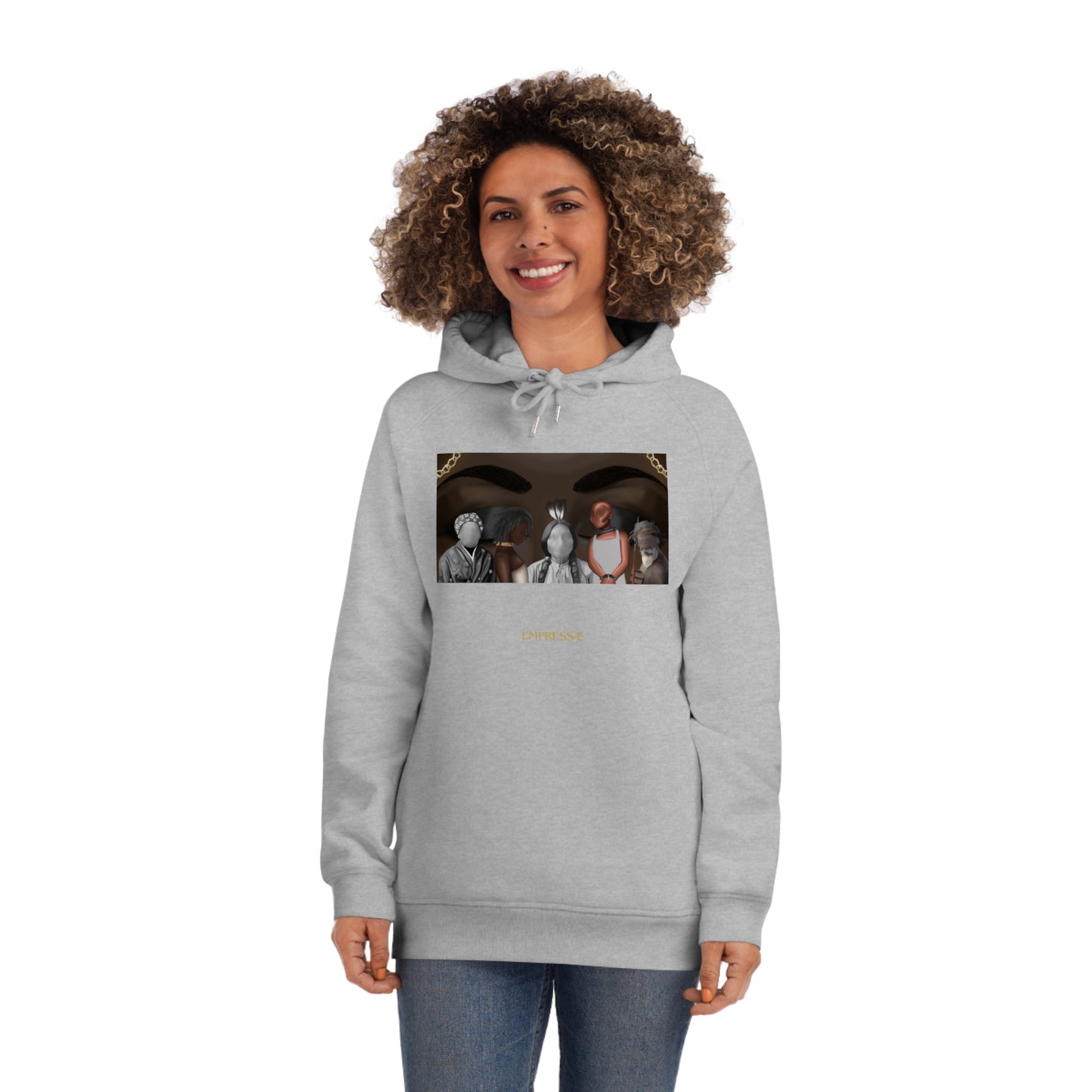 Hoodie - 'Stronger Together My People Reap Reparations EMPRESS-E'