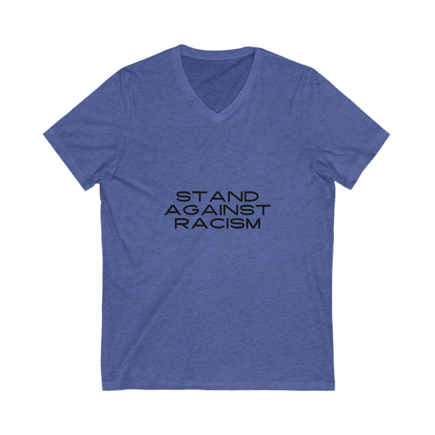 Empress-E STAND AGAINST RACISM Unisex V-Neck Tee, Top
