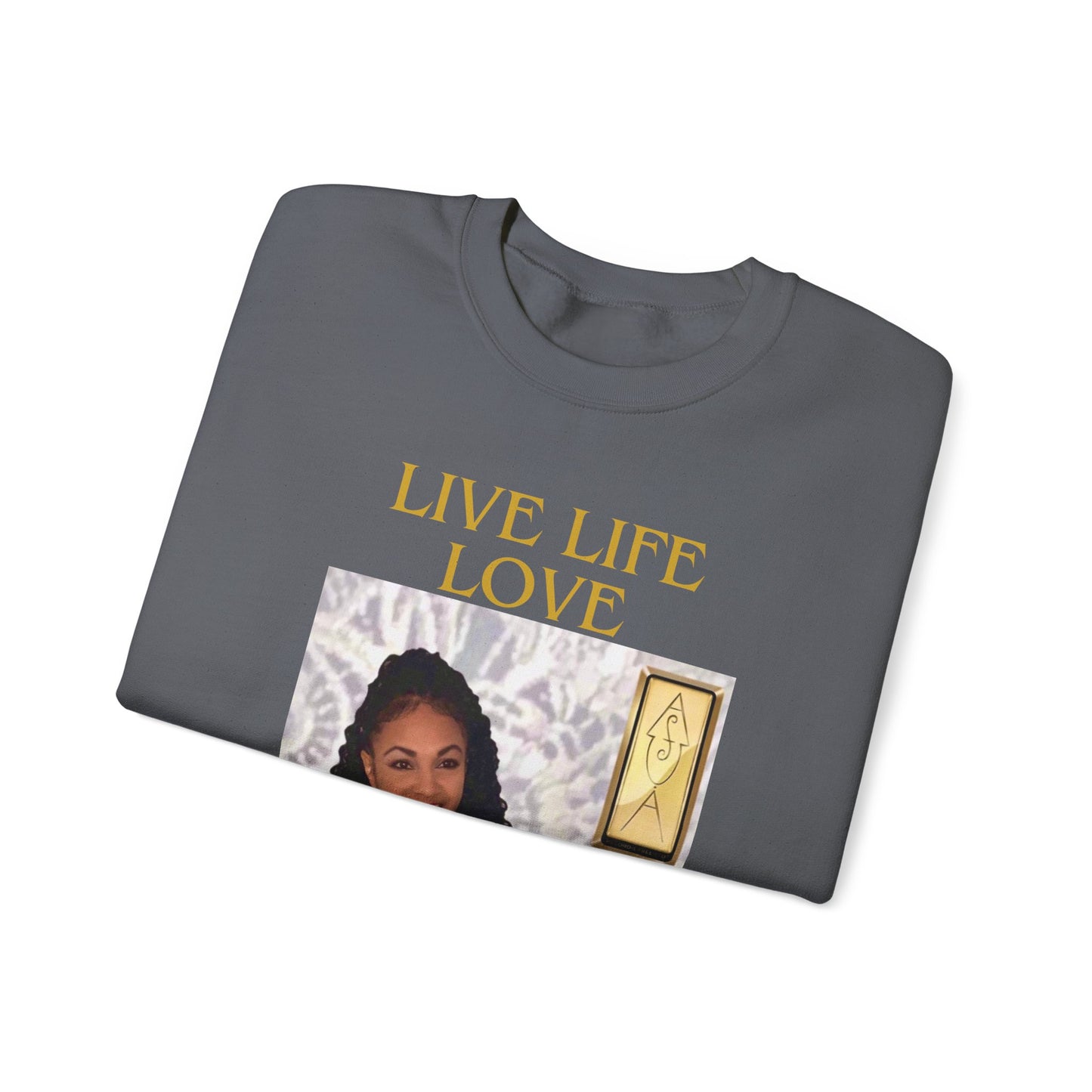 Music Lover Sweatshirt - LIVE LIFE LOVE by EMPRESS-E