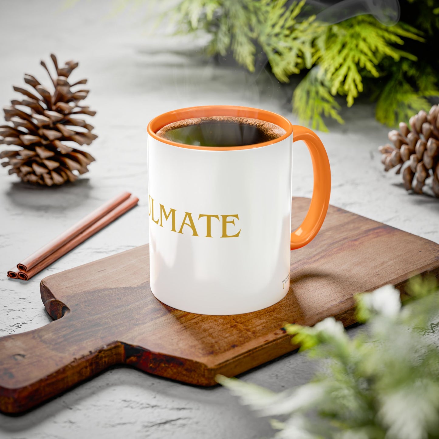 Mug - Colorful 11oz SOULMATE Love Gift for Couples