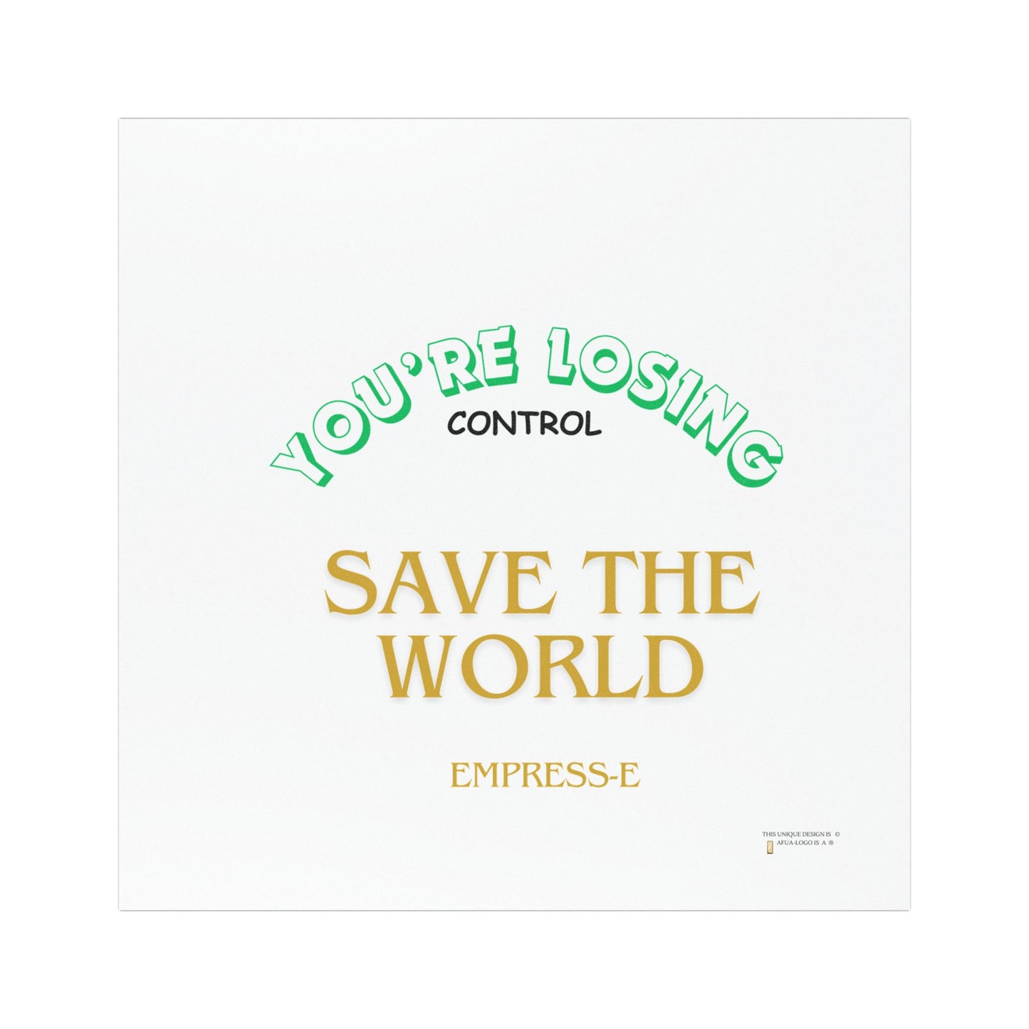 Car Magnets SAVE THE WORLD