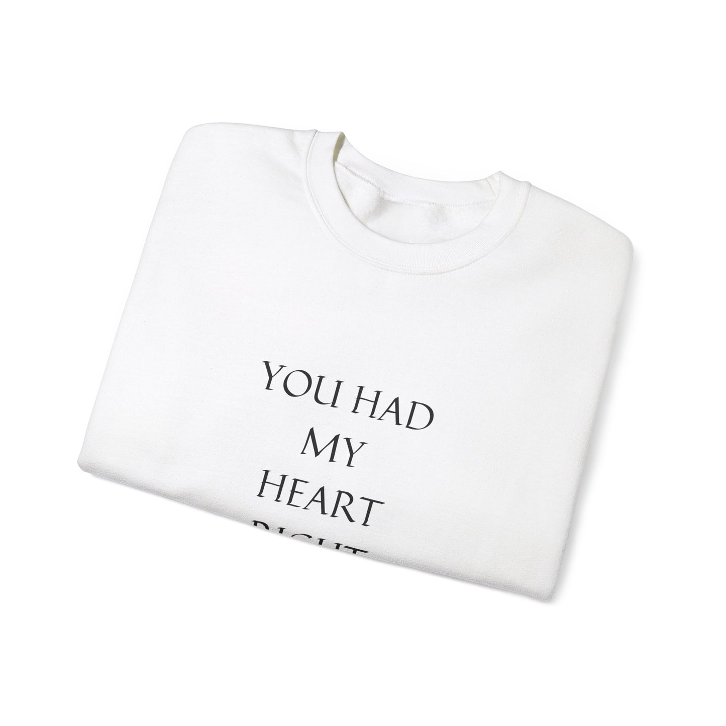 Soulmate Unisex Sweatshirt - You Had My Heart From the Start