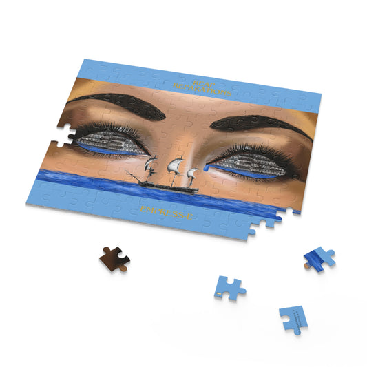 Puzzle (120, 252, 500-Piece) REAP REPARATIONS slave ship