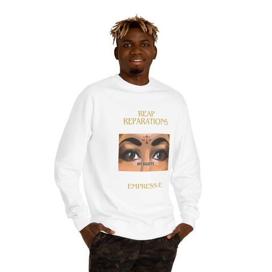 Black History Empress-E Unisex Crew Neck Sweatshirt -My  Rights Reparations