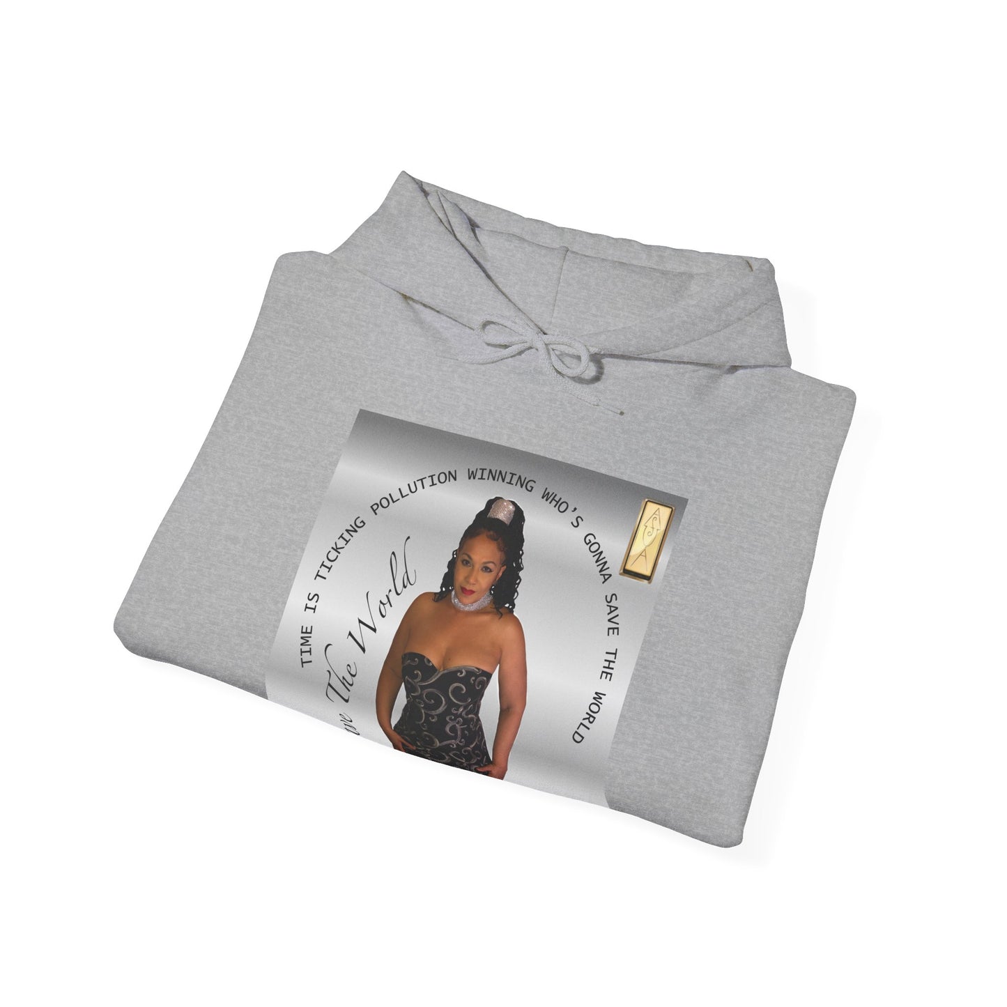 Hooded Sweatshirt - Save the World - Global Warming Awareness