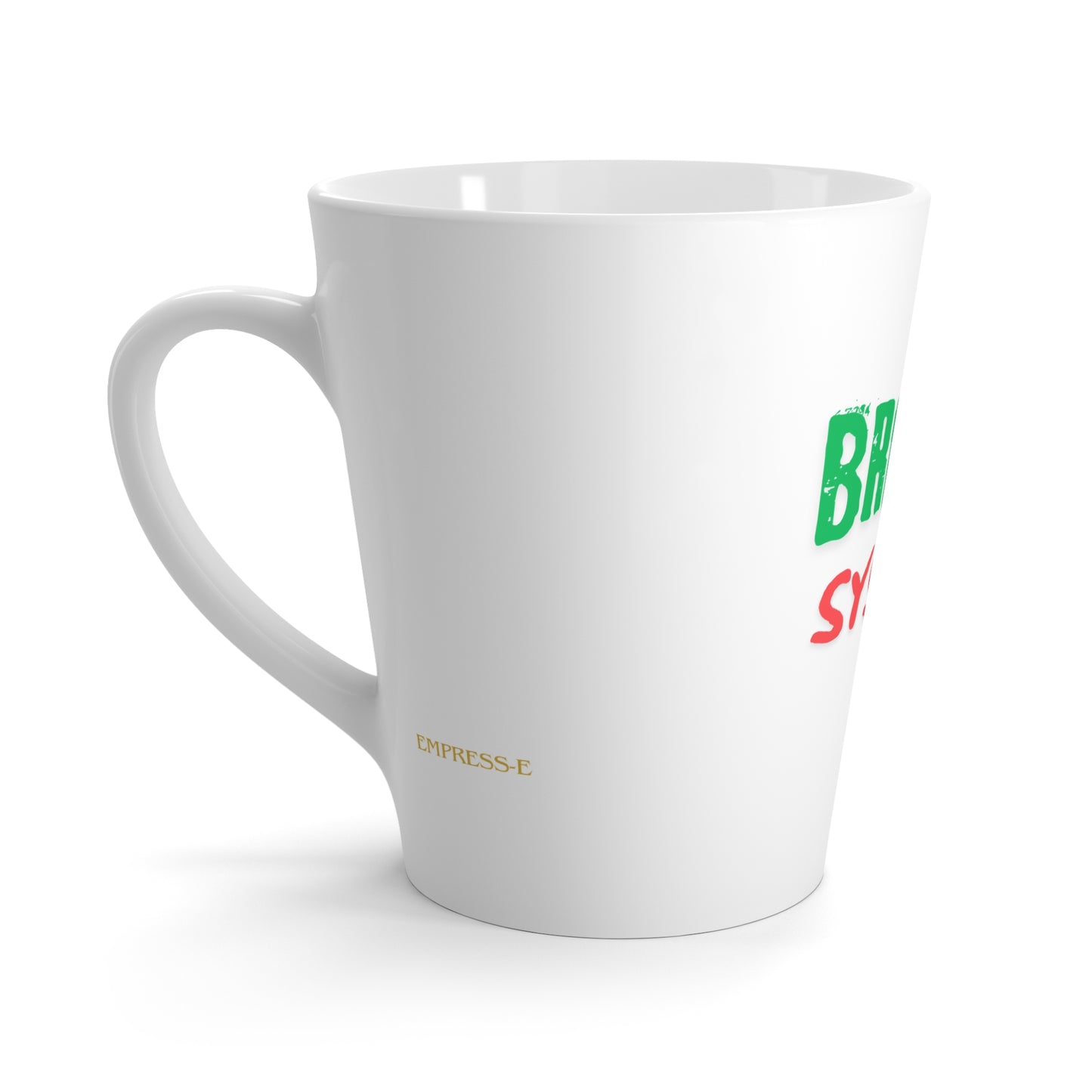 Broken System Latte Mug - Perfect Gift for Coffee Lovers
