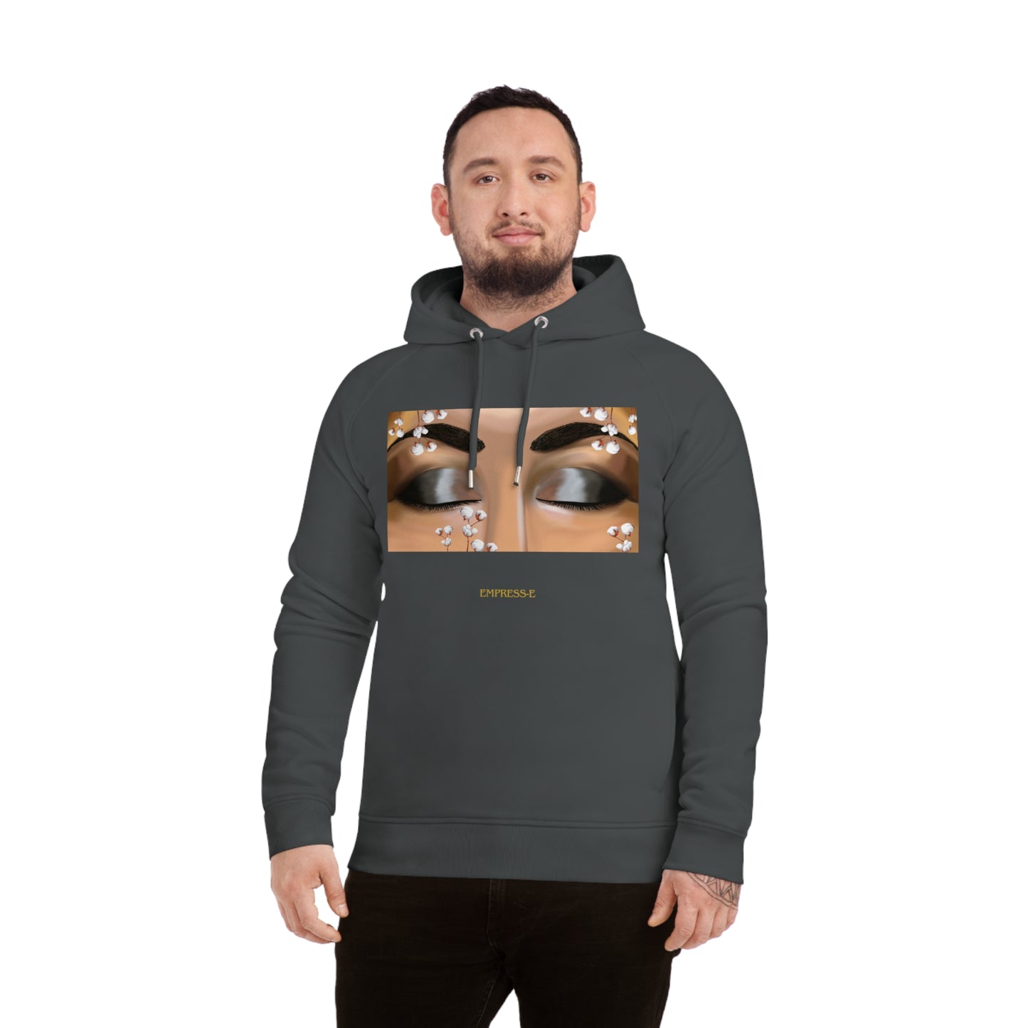 Hoodie - Cotton Field Black History Reparations Empress-E Design
