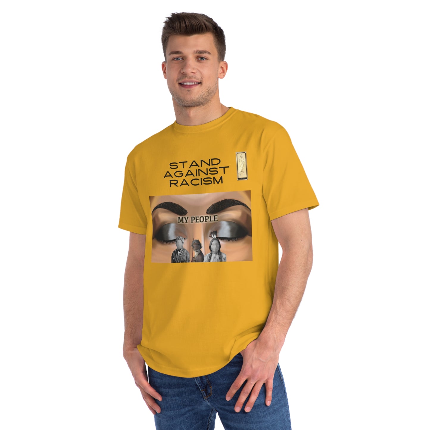Stand Against Racism My people Organic Unisex T-Shirt