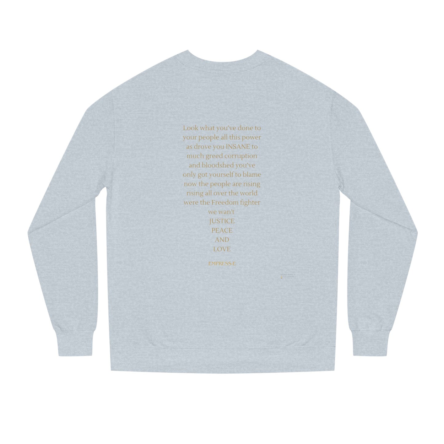 Unisex Crew Neck Sweatshirt Just Another Broken System