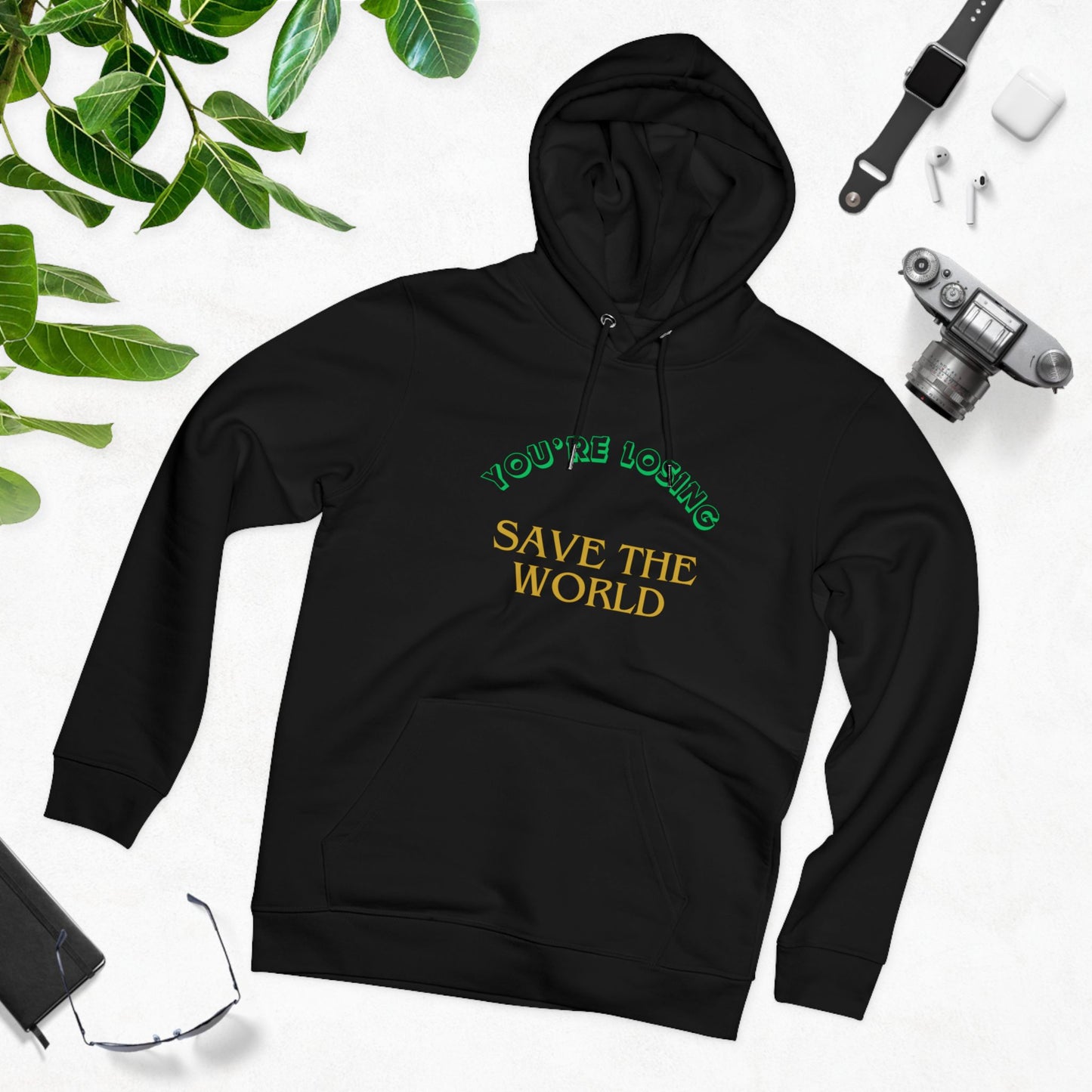 Cruiser Hoodie - SAVE THE WORLD
