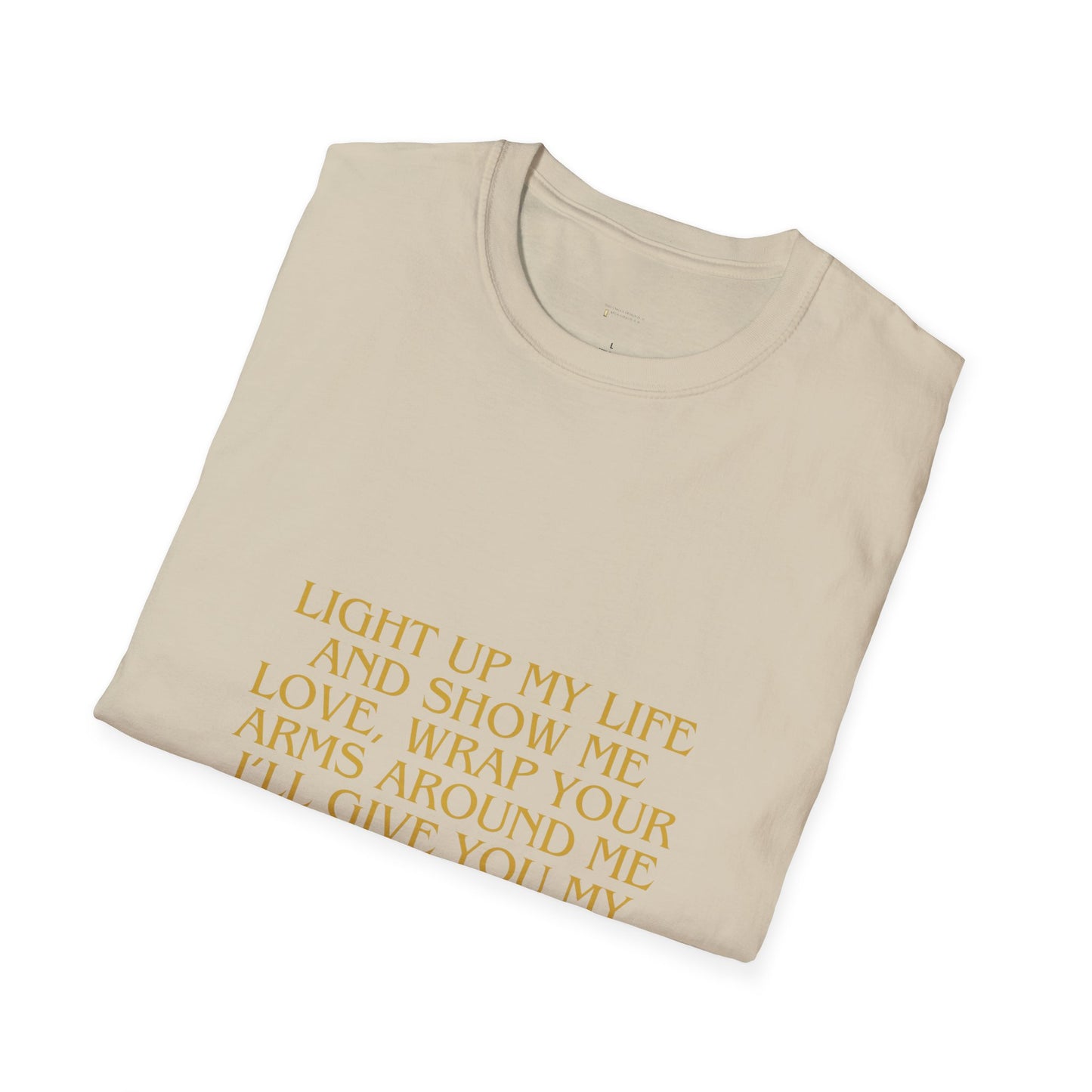 Graphic Tee Live Life and Love Unisex T-Shirt