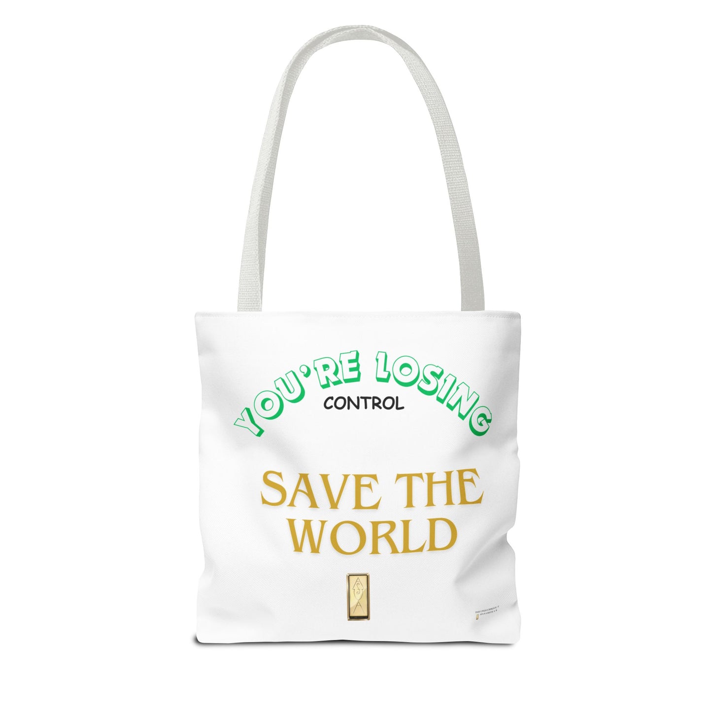 Tote Bag - Save the World Environment Eco-Friendly Shopping Bag