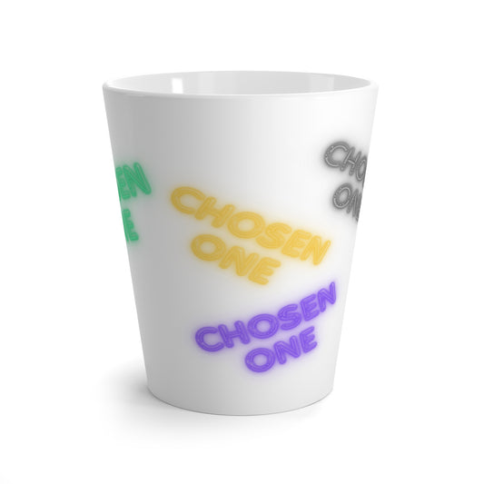 Chosen One Neon Latte Mug - Unique Gift for Coffee Lovers