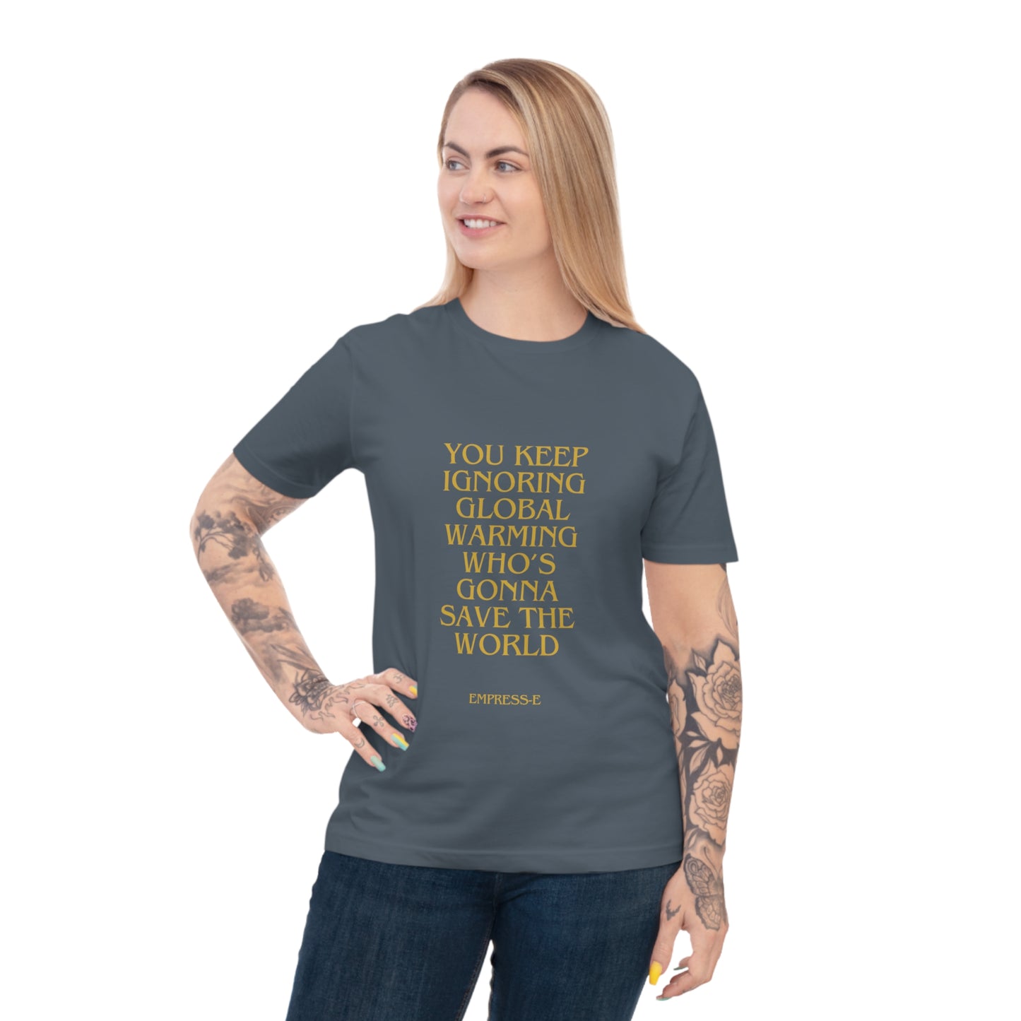 T-Shirt - GLOBAL WARMING TIME IS TICKING