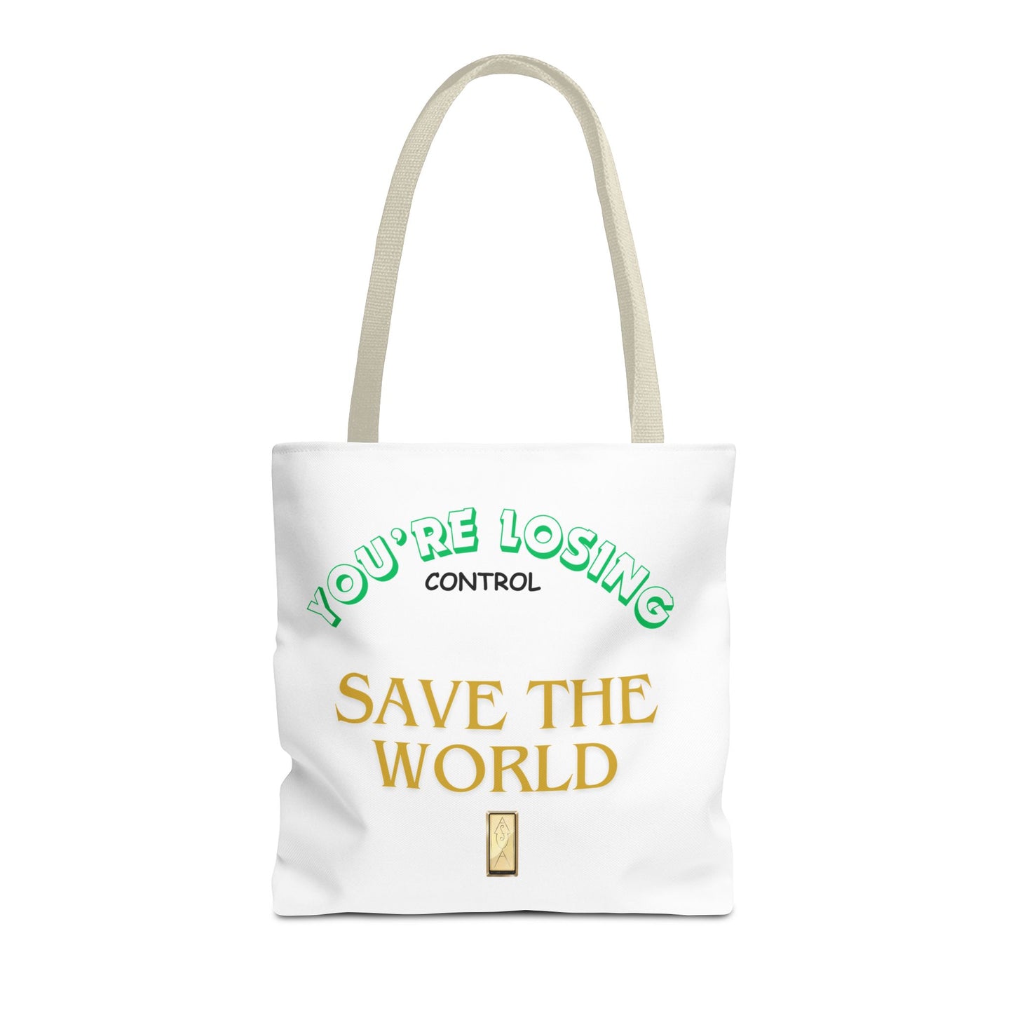 Tote Bag - Save the World Environment Eco-Friendly Shopping Bag