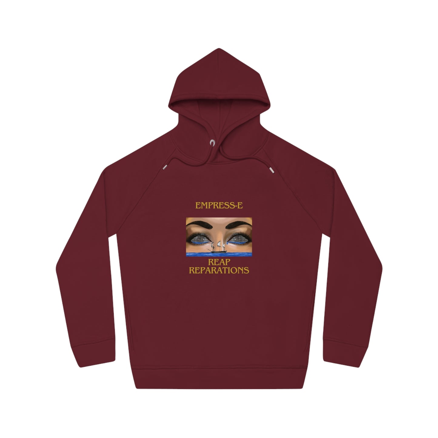 Hoodie - Slave Ship Reap Reparation EMPRESS-E Black History Design