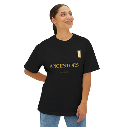 Oversized Tee - Ancestors Music by Empress-E Unisex T-Shirt